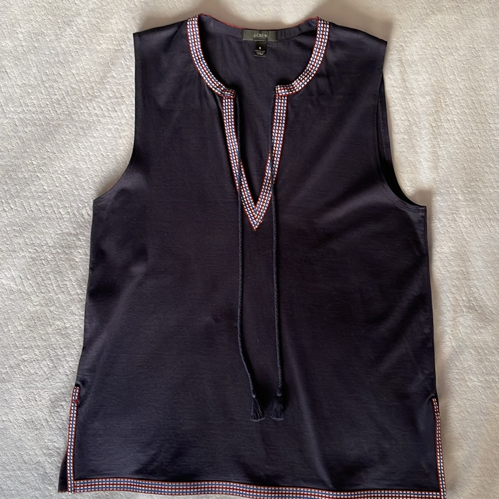 J-CREW SLEEVELESS TOP - Picture 2 of 13